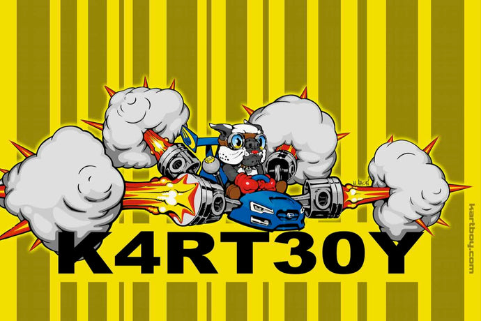 Kartboy Swifty Poster